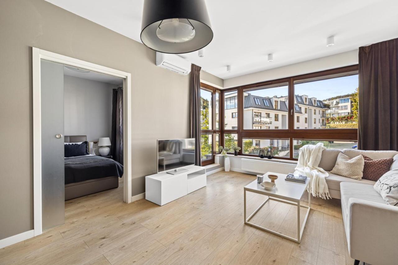 Aquarius - Hampton Apartments Sopot Bagian luar foto