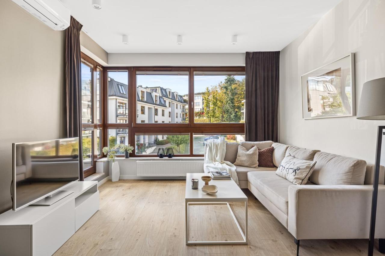 Aquarius - Hampton Apartments Sopot Bagian luar foto